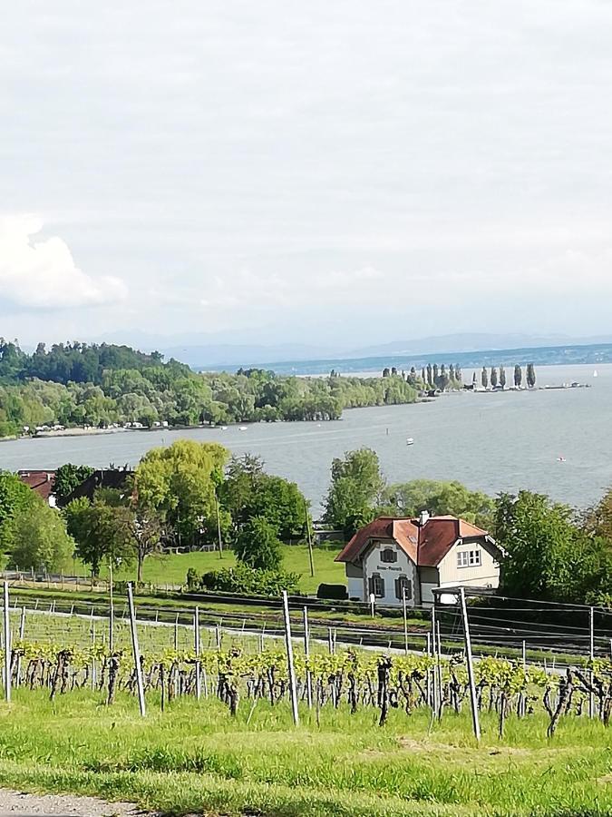 Ferienwohnung Am Bodensee Mit 3 Schlafzimmer Ueber 2 Etage Mit Kleine Balkon Bis 7 Personen 위버링겐 외부 사진